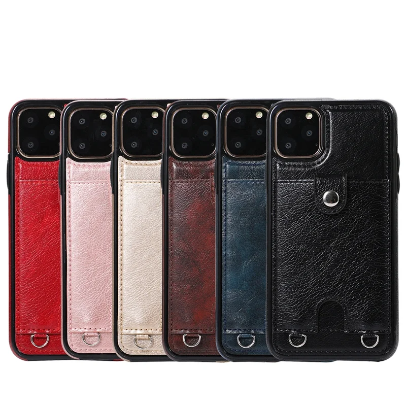

UNIMOR for iphone 11 max phone case handle chain wallett purse crossbody phone case for iphone 11 pro max leather casings