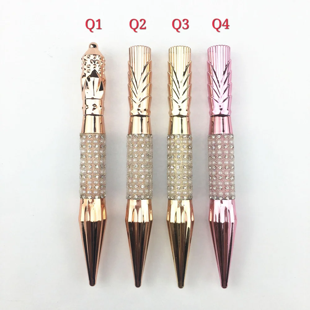 

wholesale support custom logo gold glue eyeliner adhesive eyelash glue pen for eyelashes private label vendor, Black/clear eyelash glue