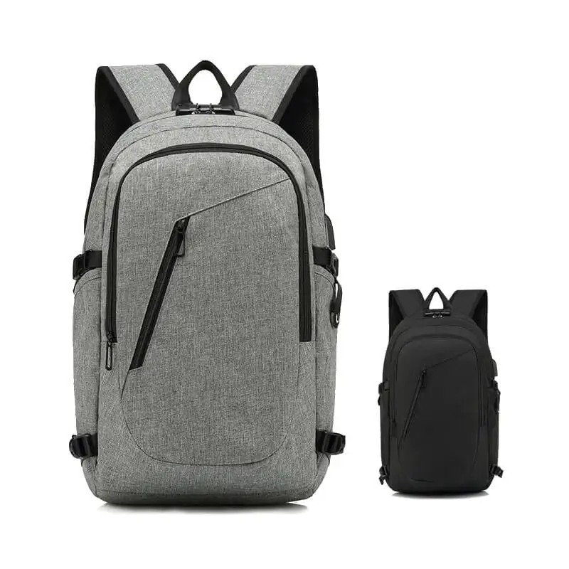 

Wholesale custom waterproof laptop bagpack usb charging back pack anti theft school backpack