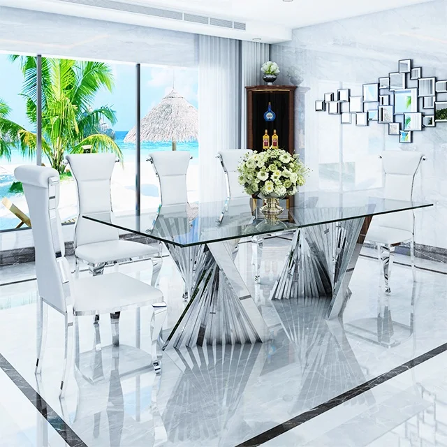 
dining room dining table with high ending 