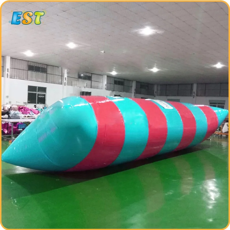 

5x2m Inflatable Water Blob Jumping Pillow Water Blob Jumping Air Bag for sale, Blue, white, yellow, green,red, or at your request