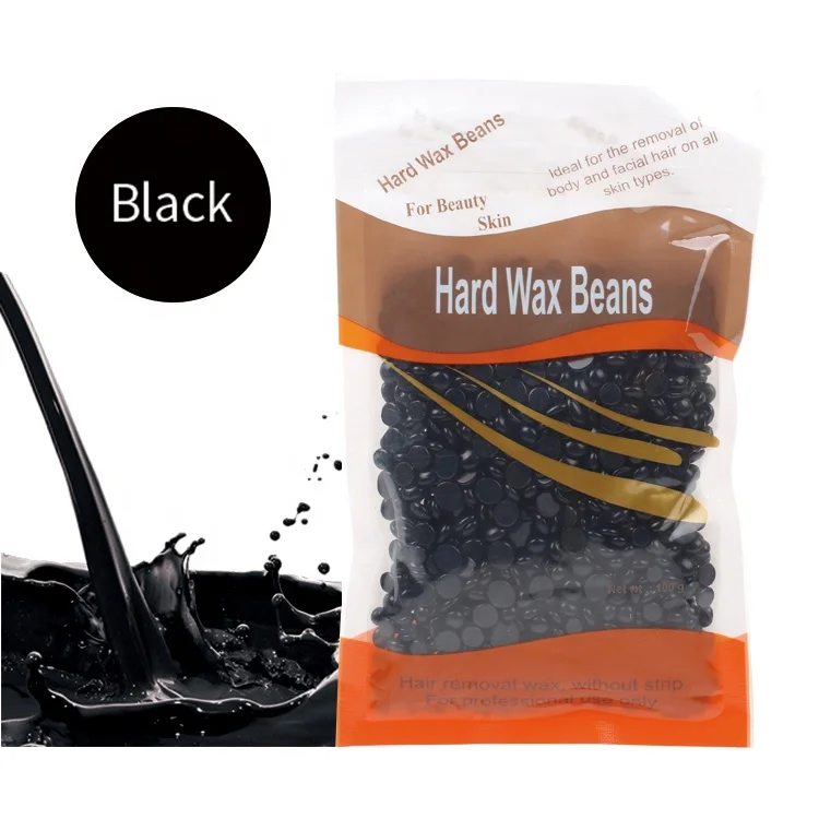 

100g Black Brazilian Body Organic Hair Removal Hard Body Wax