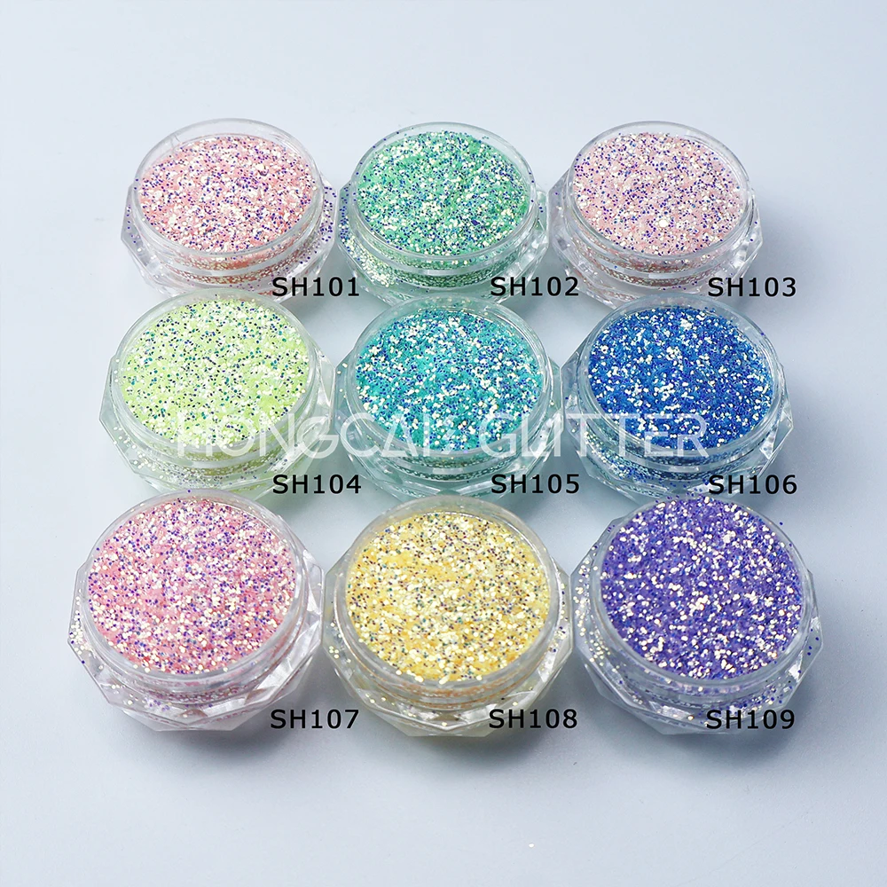 Bulk Polyester Glitter Chameleon Fine Nail Arts Glitter Wholesale Epoxy Resin Holographic Iridescent Christmas Decorations