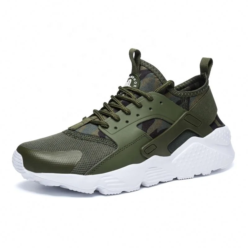 

Kasut Lelaki Professional Quality Light Weight Breathable Classic Huarache Trainers Shoes Men's Fashion Sneakers, Black, white, black white, pink, army green