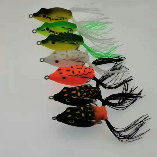 

frog lures hybrid frog lure ray frog doubLe hook lures