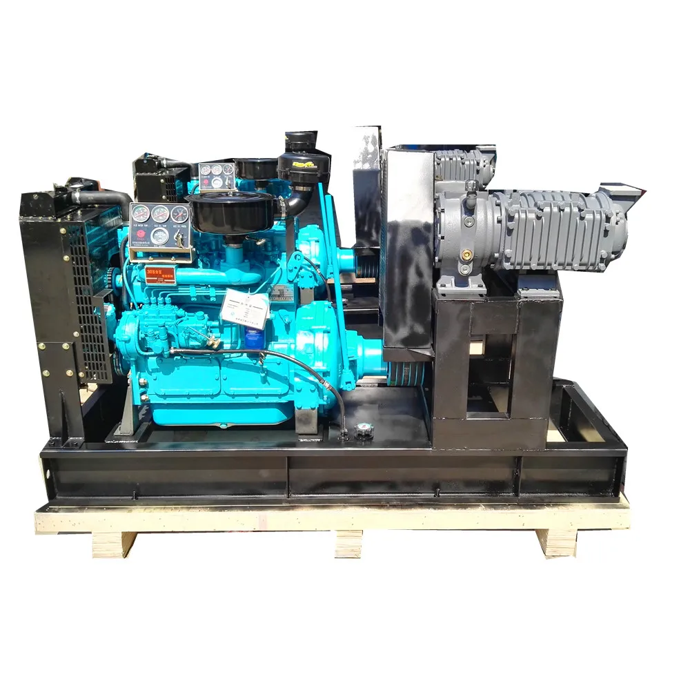 Stationary Diesel Engine Driven Air Compressor For Cement ...
