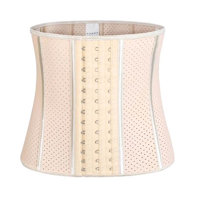 

Bone height 25 cm 9 steel belt exercise punching breathable belly in corsets customizable with rubber