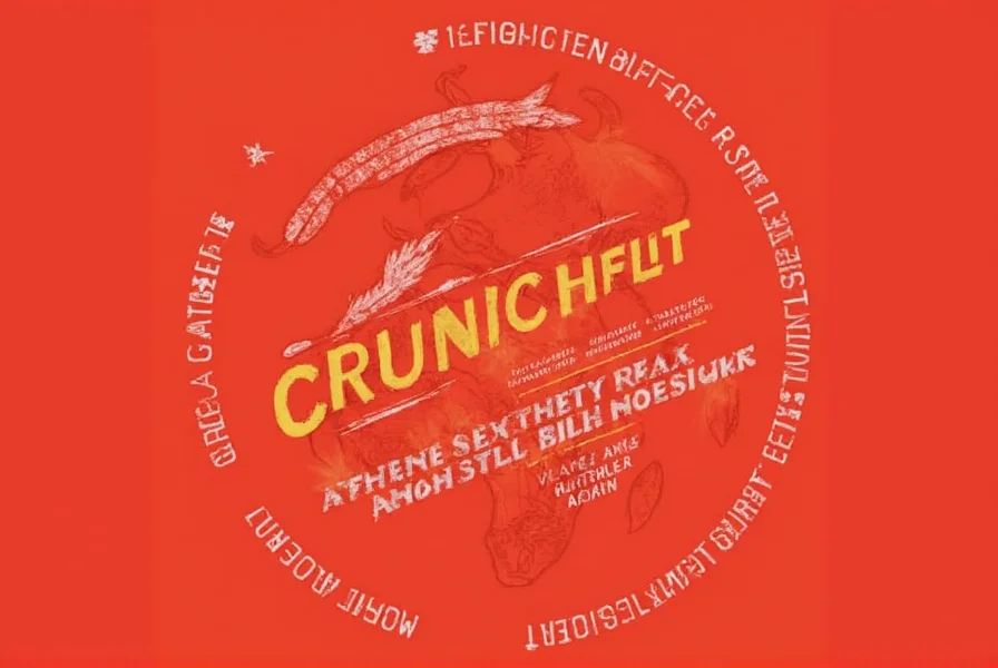 Spicy snacks with crispy chili sauce