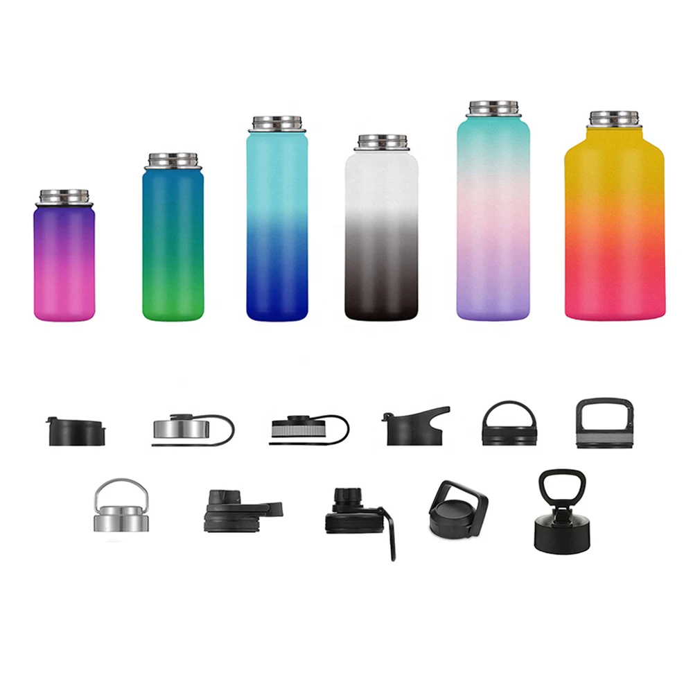 

Everich 32 oz eco double walled reusable flask vacuum insulated 304 stainless steel water bottle with lid, Customized