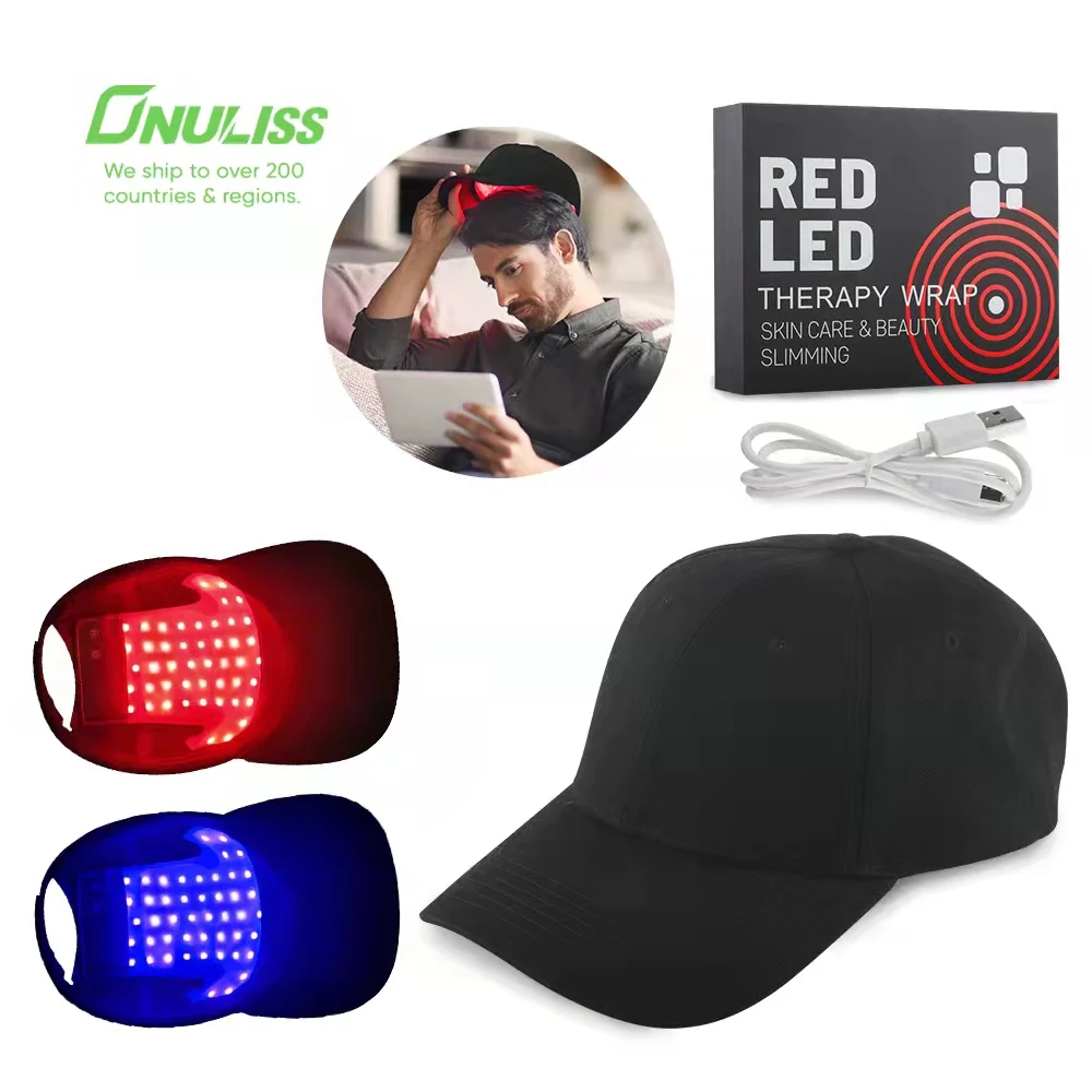 

OEM Red Infrared Led Light Therapy Hair Loss Treatment 660nm Hair Grow Machine Regrowth Laser Therapy Cap for Hair Regrowth