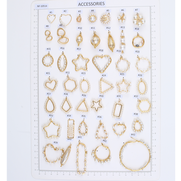 

Wholesale Pendants & Charms for necklace,earring,Long lasting gold plating brass plus Glass beads/Plastic pearls's fine Jewelry, As picture