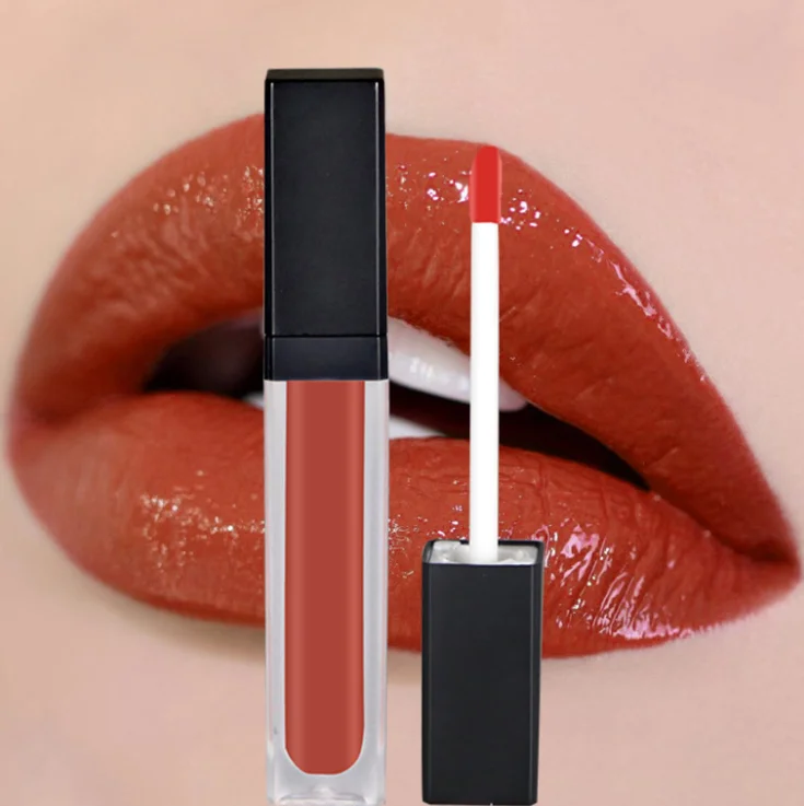 

Hottest Trending glitter Vegan Cosmetics Customized Color Liquid Lipstick and Lip Gloss, 3 colors for your choice