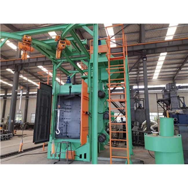 
Spinner Hanger Shot Blasting Machine for Alloy Wheels Cleaning 