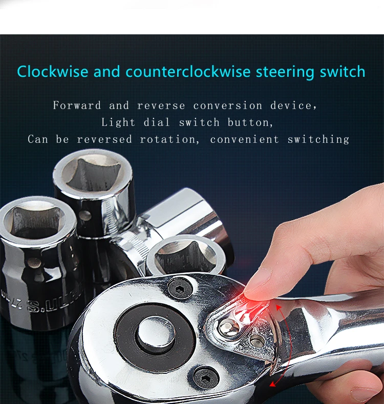 Manufacturer universal socket Ratchet wrench tool