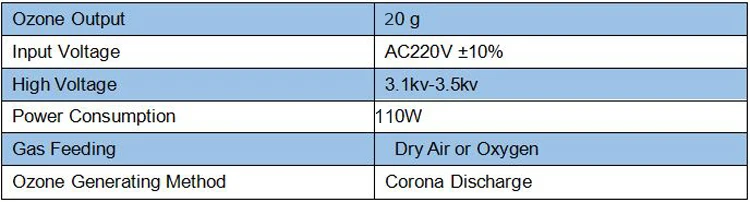 20g Ceramic Plate Ozonizer Air Purifier, for Dryers, Dishwashers, Refrigerators, Electronic Shoe Cabinets