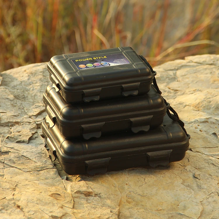 Spg Archery Hunting Mechanical Broadhead Case Big Black Plastic