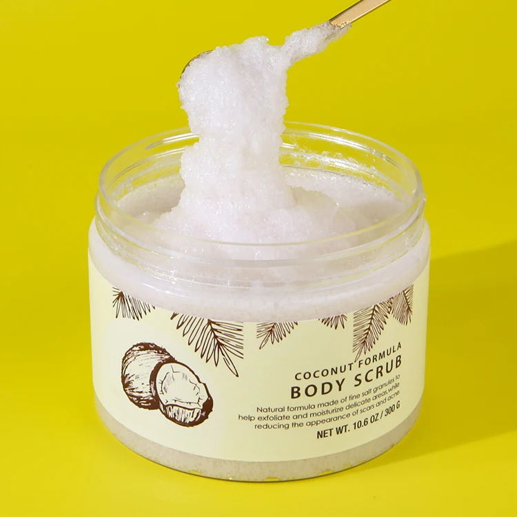 

Manufacturer Skin Care All Natural Spa Exfoliate Vegan Dead Sea Salt Organic Coconut Oil Bath Body Scrub