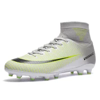 

Men's High Ankle Football Boots Soccer Sport Shoes Football Cleat