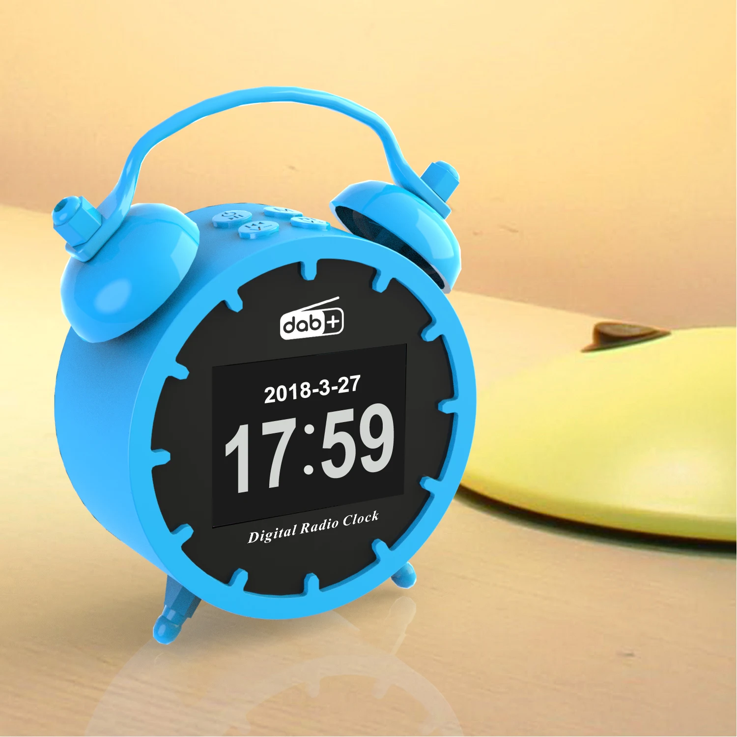 

High performance DAB-C10 Color LCD portable DAB radio FM with blu tooth SD card player