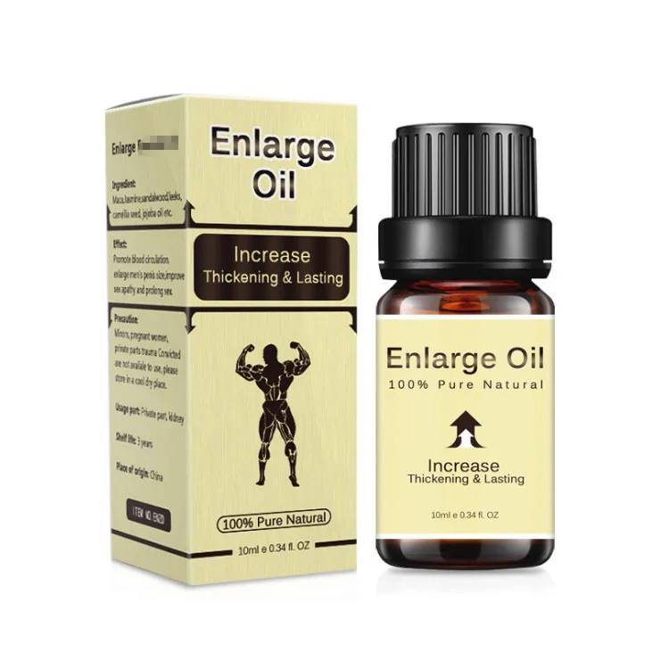 

LANTHOME Body Care For Men Herbal Organic Message Long-lasting Enlarge Pure Oil