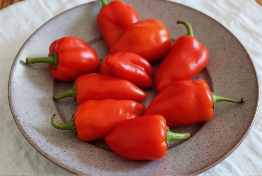 Scotch Bonnet in a Market