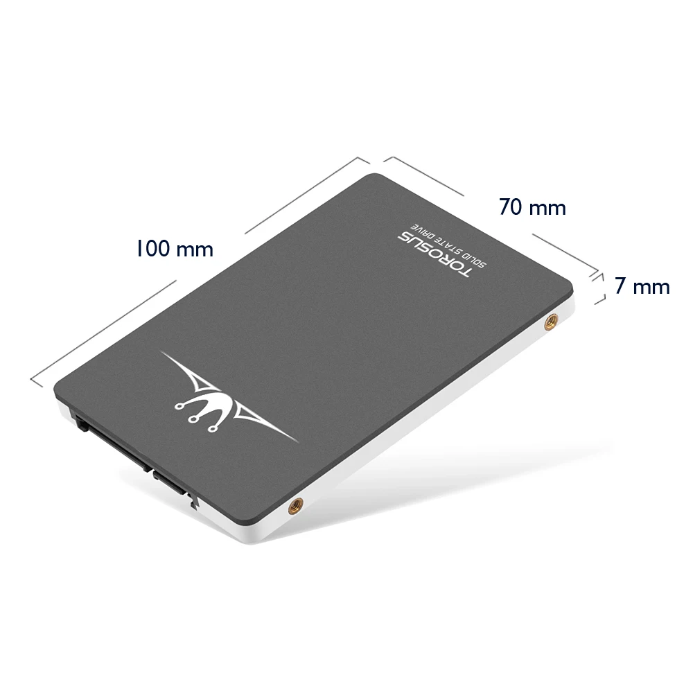 

Famous Brand TOROSUS 2.5 inch SATA3 120GB 240GB 480GB internal hard drive hard disk SSD for computer, Grey