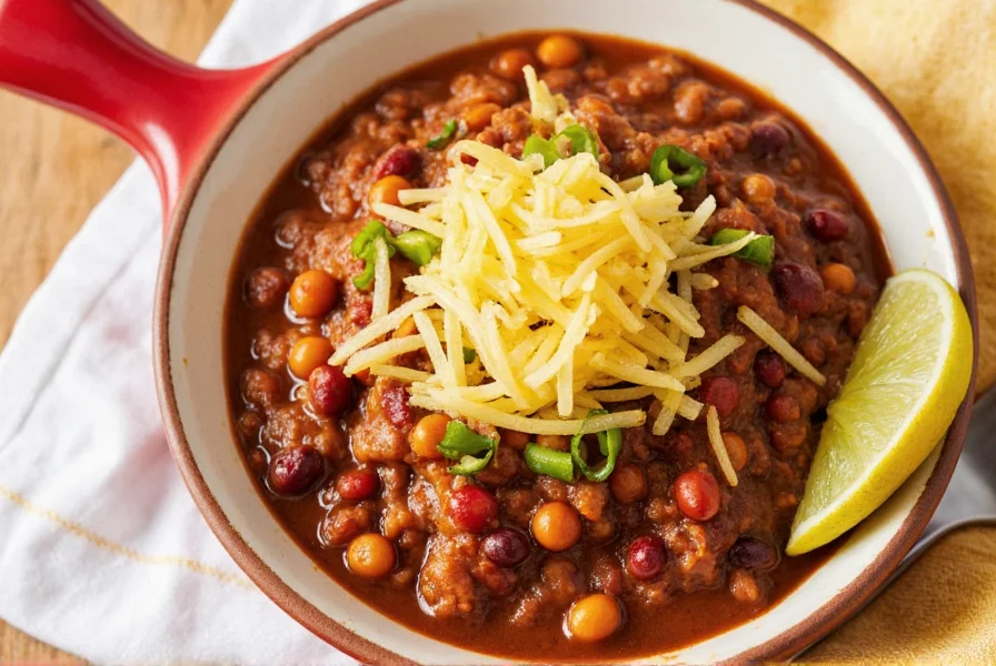 Gourmet Upgrade to Betty Crocker Chili