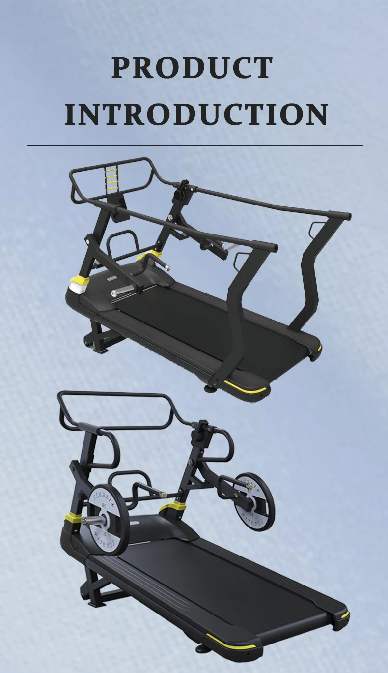Commercial Gym Resistance Plate Loaded Unpowered Running