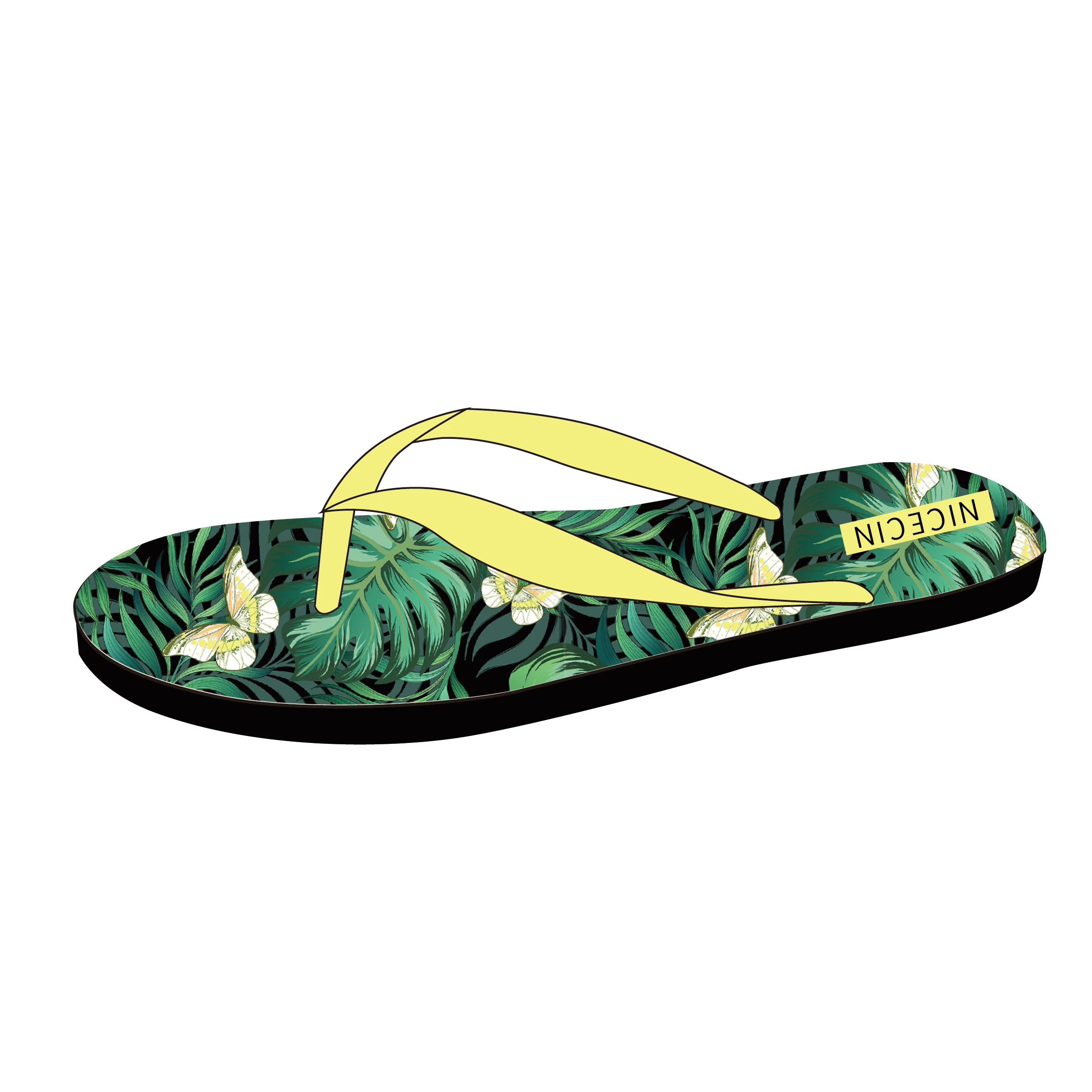 

Summer Hot Sale Beautiful Flip Flops For Women, Customerized