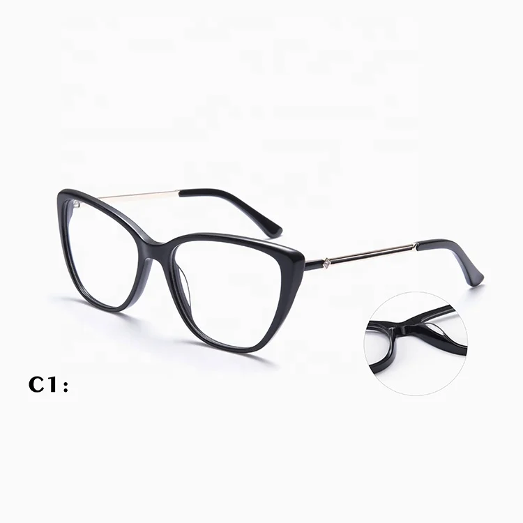 

EA1108 Luxury glasses acetate glasses frames unisex frame glasses