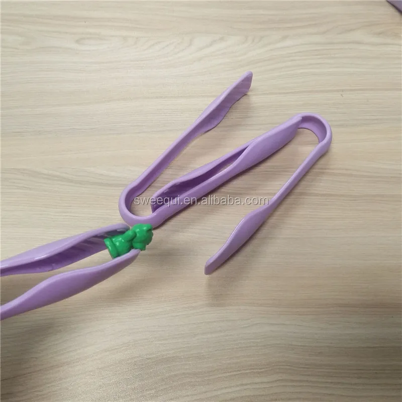 Kids Toy Clamp Clip Colorful Plastic Tweezer For Kids To Sort Color And