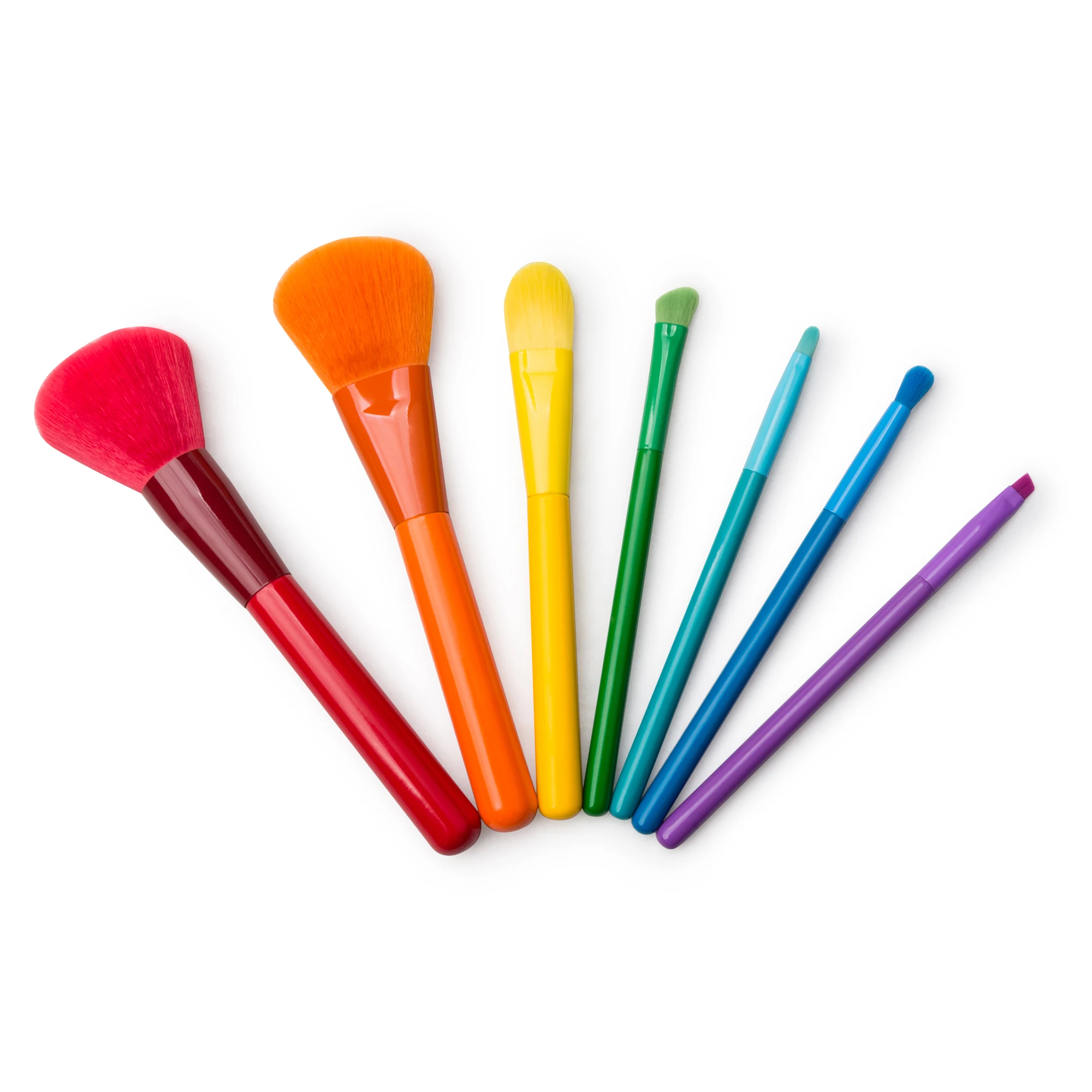 

Rainbrow Makeup Brushes Custiomzed