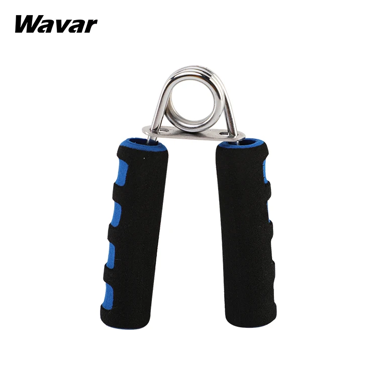 

Soft NBR Foam Handle Enhanced Alloy Spring Grip Hand Exerciser for Home Gym Use