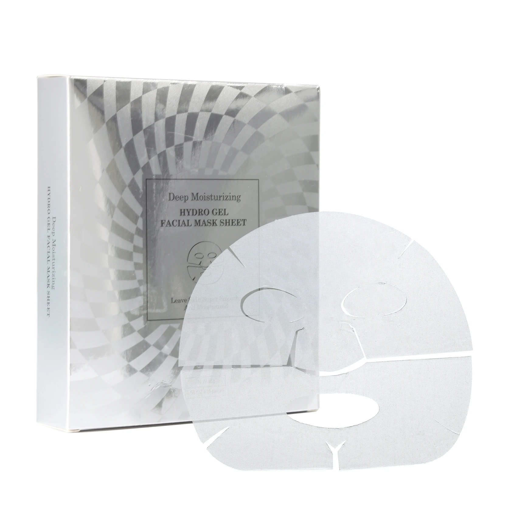 

Wholesale oem disposable cosmetic deep cleanse collagen hydrogel mesh facial masks, Transparent