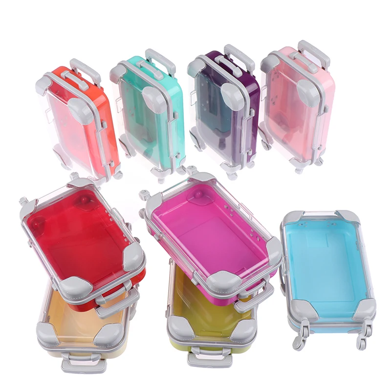 

2020 new mink eyelashes mini lash cases 3d mink lashes suitcase eyelash case