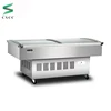 W*D*H 2000*910*830mm open display refrigerator freezer for meat