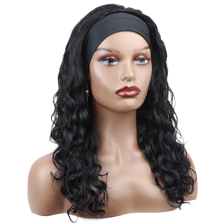 

Human Headband Hair Wig Nature Wave Wigs Brazilian Remy Virgin Hair Kinky Curly For Black Woman