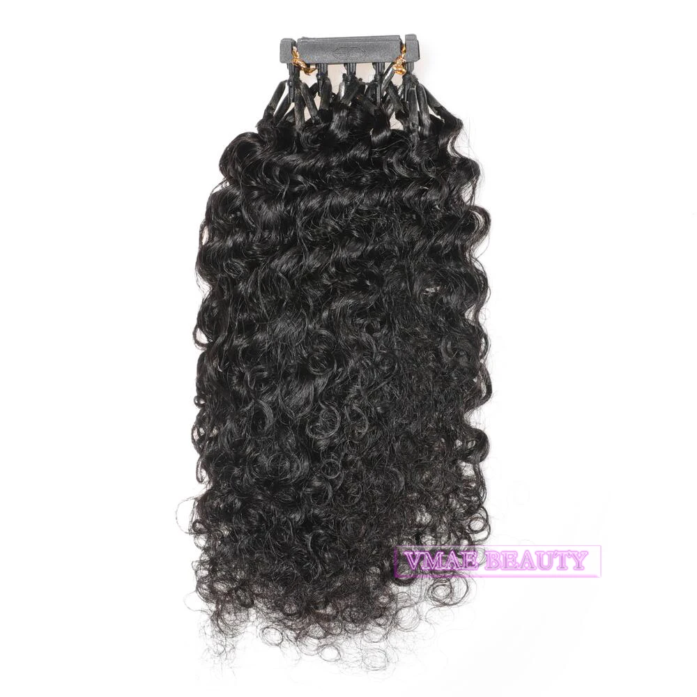 

VMAE 11A Indian Virgin 6D Hair Extension 100g Prebonded Hair NC 3A 4A 4B 4C 6D Human Hair Extensions