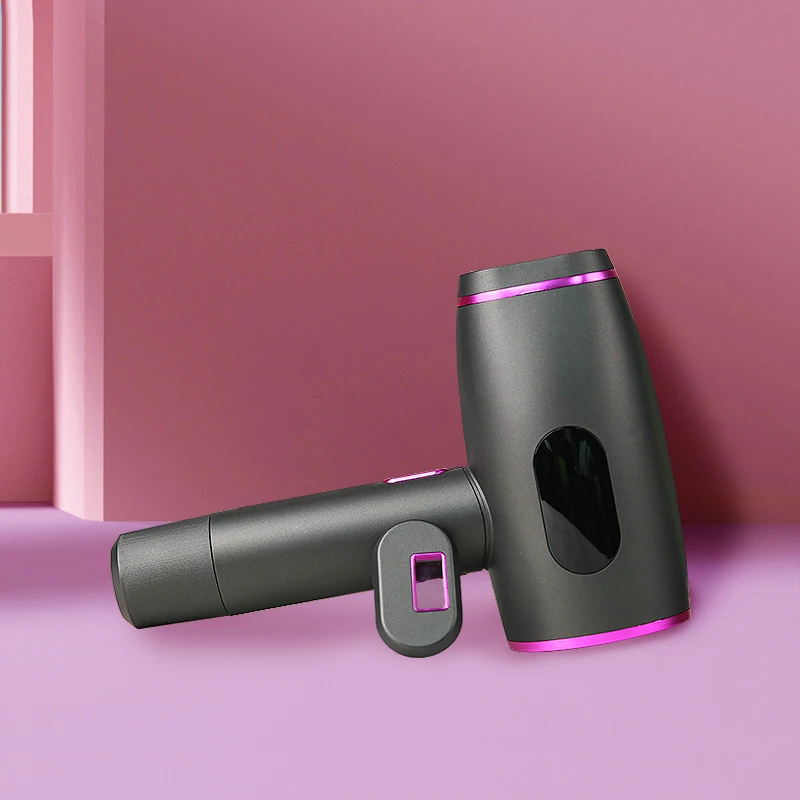 

Fast Shipping IPL Hair Removal Ice Cool Laser IPL Hair Removal Permanent Painless Hair Remover Device for Facial, White purple gray