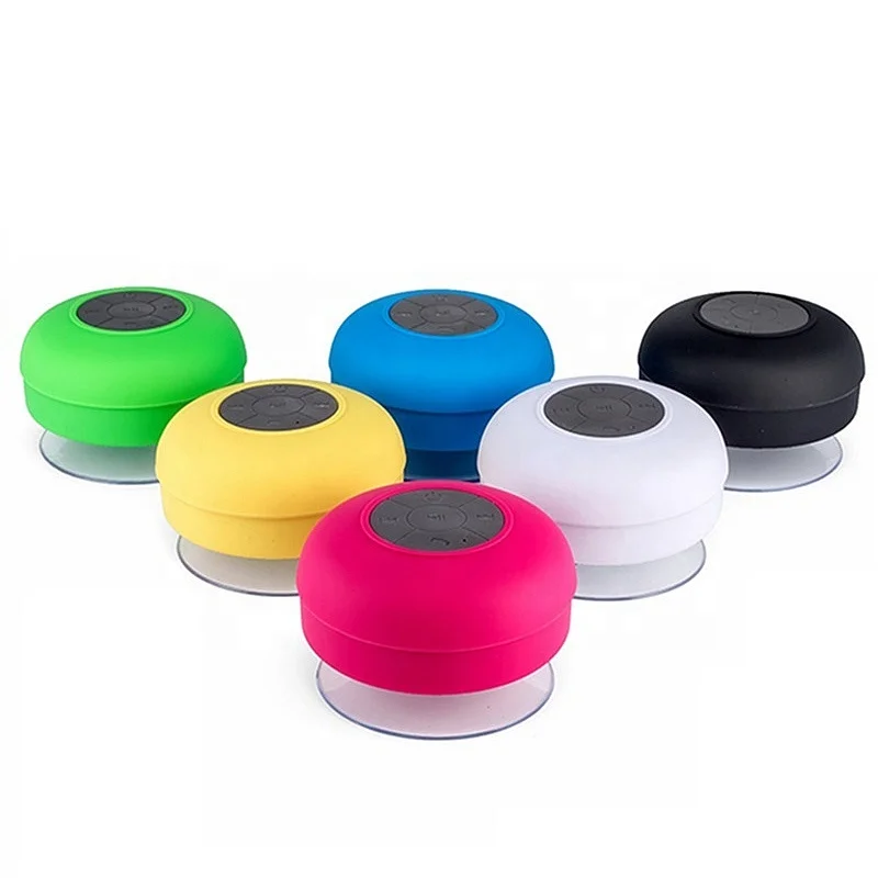 

2020 High quality portable outdoor super bass Waterproof portable mini wireless USB car speaker BTS06 for promotional gifts, Black, blue, white, yellow, green,pink