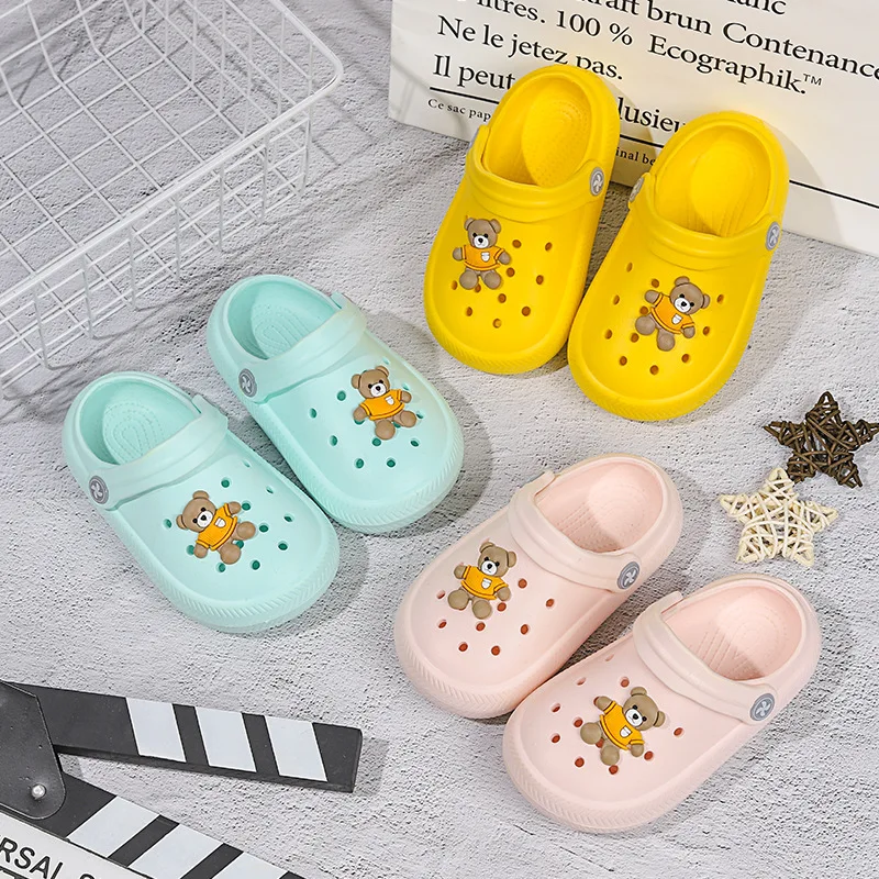 

New hole shoes non-slip sandals thick-soled shoes sandals and slippers Children's hole shoes