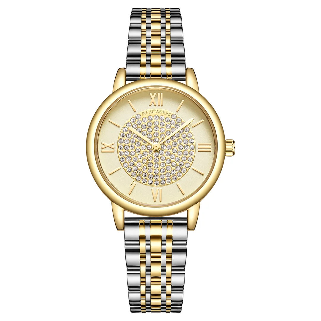 

luxury custom logo quartz watch for women SR6262SW battery