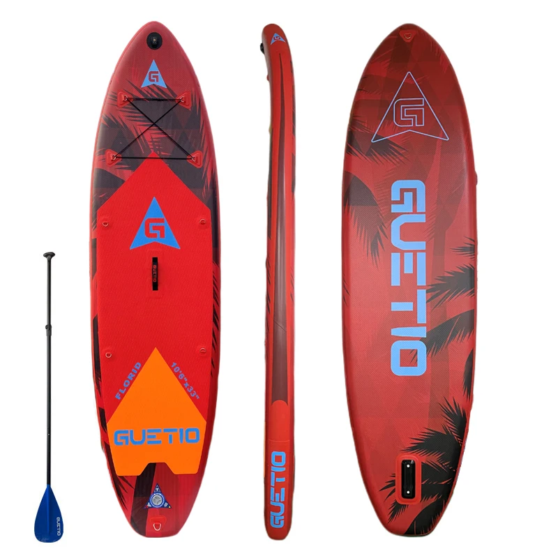 

Hot sale 10'6" Inflatable Paddle Board SUP Board Paddleboard Watersport ISUP, Customized color