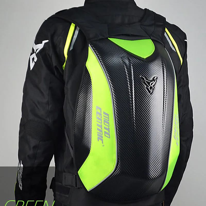 

Hard shell Black Waterproof Motorcycle Helmet Backpack/Bag With Waterproof Cover