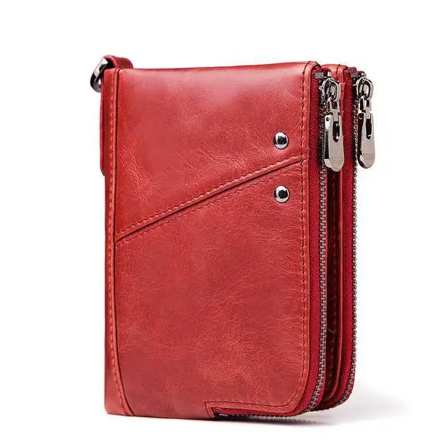 

2021 New Products Leather and Card Holder Wallet with men gift set retro business leather wallet, As pictures