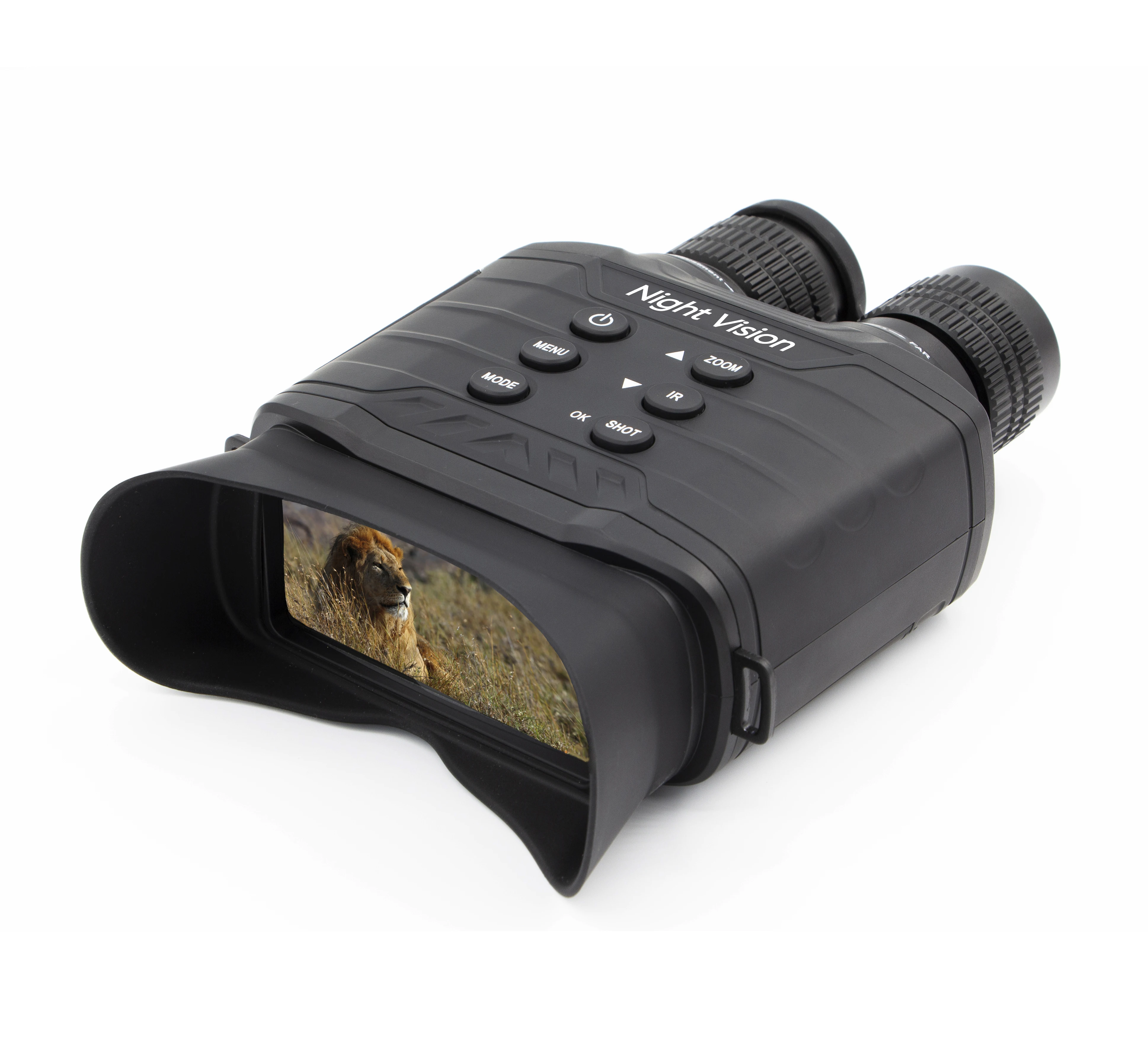 

Night Vision Binocular 500M Night Vision Scope Outdoor Telescope for Track The Hunting, Balck