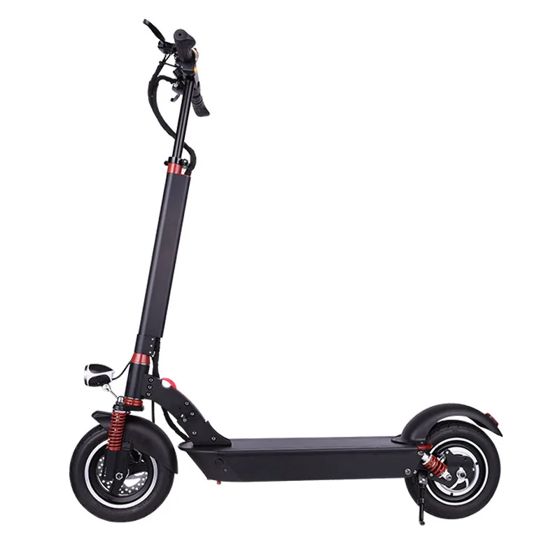 

2020 Ce Adult Electric Scooter 35Km/H 500W 48V Fastest Foldable Electric Scooter Used Lithium Battery, Black