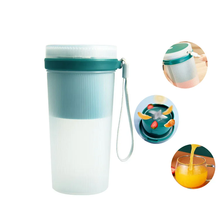 

Drop Shipping household hand plastic bottle blender juicer mini orange juicer machine