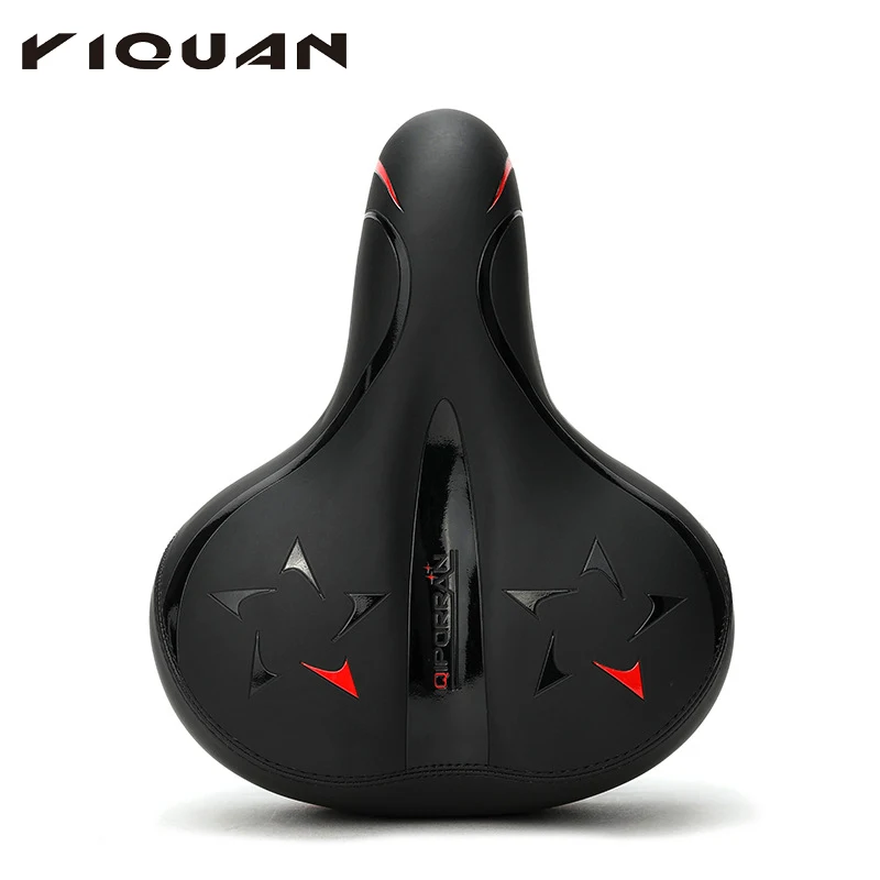 

Bicycle Seat Big Butt Saddle Bicycle Saddle Mountain Bike Seat Bicycle Accessories Shock Absorber Saddle Bike seat mat, As shown