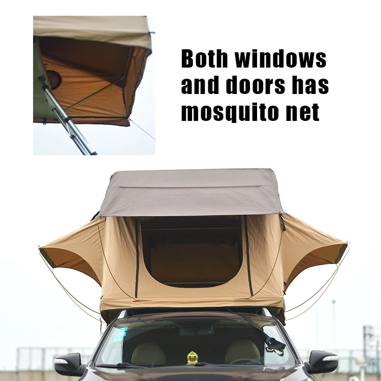 HOMFUL חיצוני כביש טיול רכב אוהל הארכת קמפינג SUV גג עם כילה